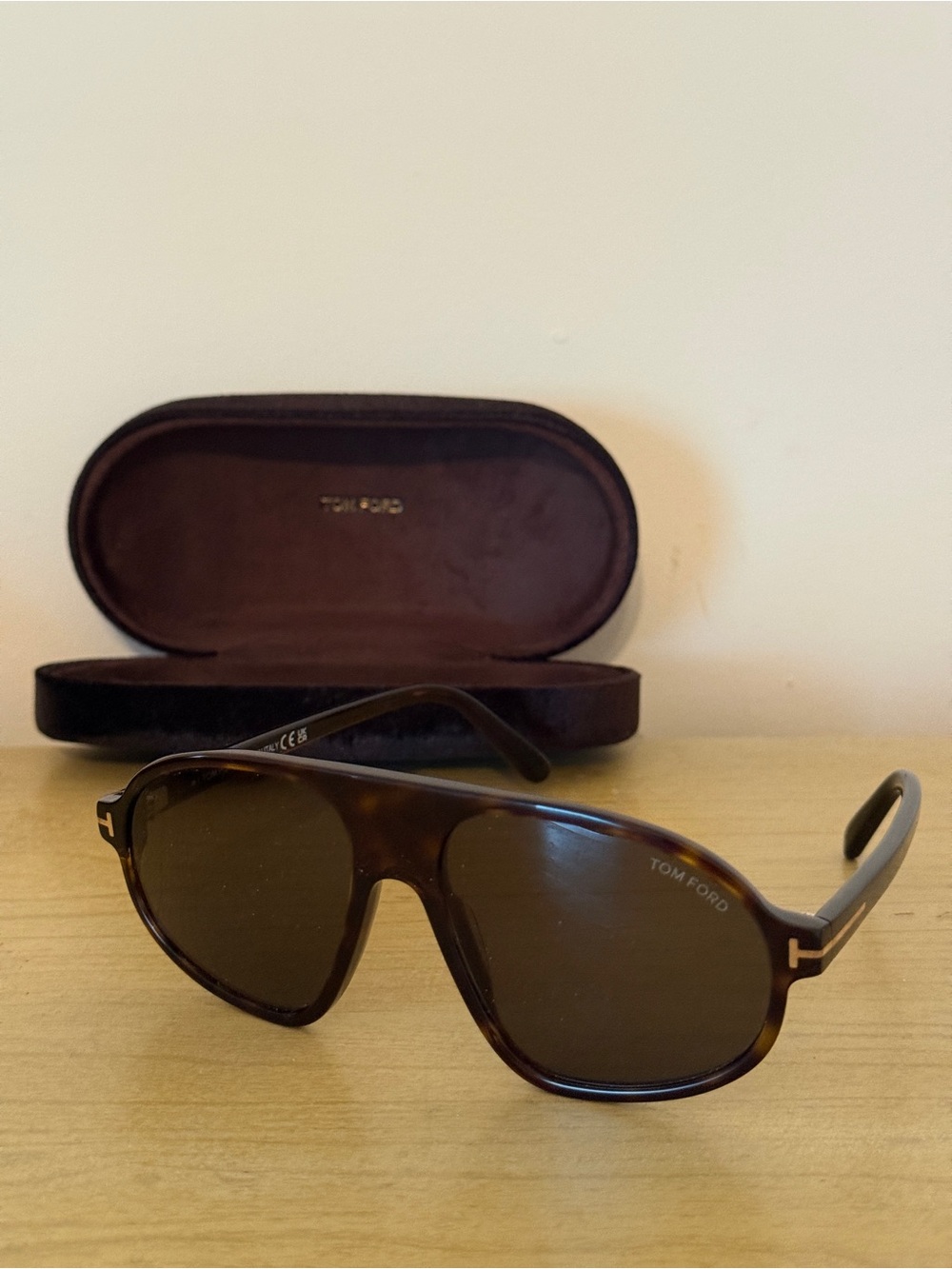 Tom Ford 58mm Pilot Sunglasses